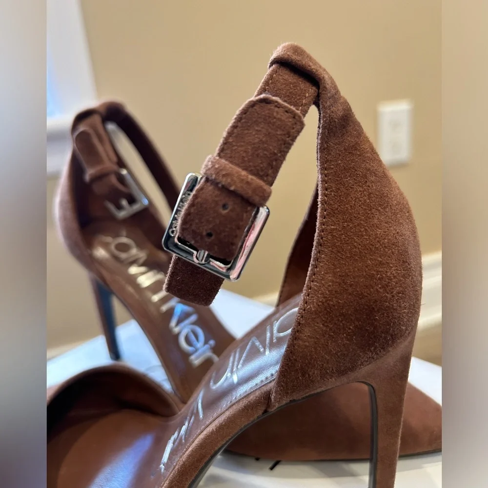Calvin Klein Hilda Suede Stiletto 7.5 - Picture 6 of 16
